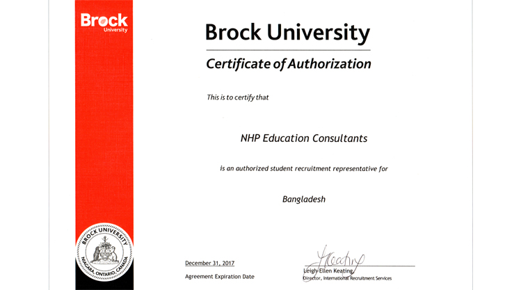Brock Authorization