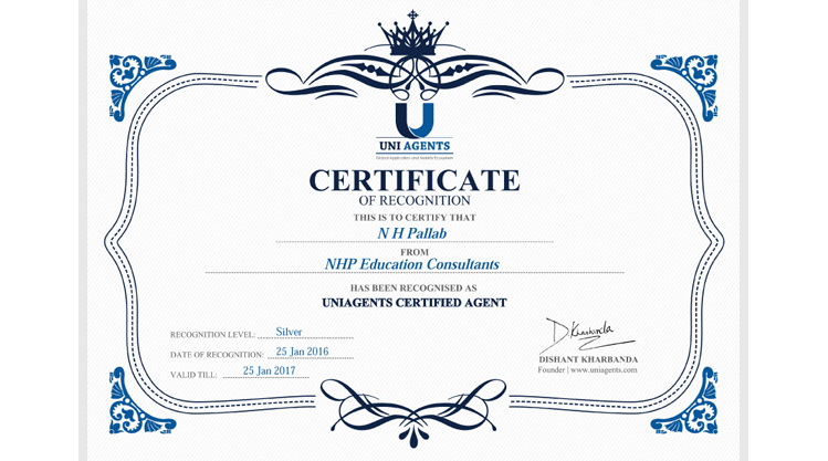 UniAgent Certificate